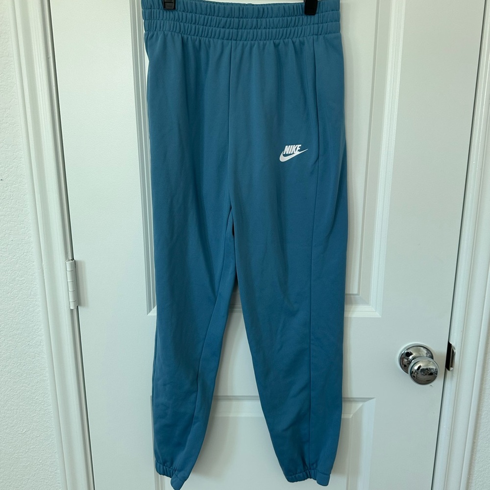 Nike Kids Blue Jogger Pants Size Large